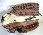 Mizuno Max Flex Baseball Glove 10" Gpp 1101 Leather Mitt Right Hand Throw Youth. Fixed Price $25.77.