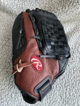 Rawlings AF125 12.5 Inch Basket Web Fastpitch Softball Glove Brown/black Lefty. Fixed Price $29.99.