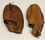 Vintage Baseball Gloves Spalding Lh Trapper Model 152-T Softball Rh 3FINGER N2. Fixed Price $33.71.