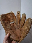 Vintage Regent Leather Baseball Glove Bg 41 Rt Hand Throw Pro Model Well Worn. Fixed Price $15.90.