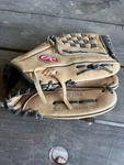 Rawlings Baseball Glove RPR03 Brown Leather Rht Right Handed Thrower 11.5". Fixed Price $17.99.