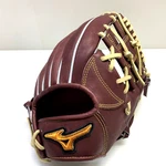 Mizuno Pro Haga Japan 11.5" Infield Baseball Glove Rht Crest Hide Wisdom Brown. Fixed Price $699.99.