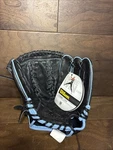 Wilson Glove Softball Flash Fastpitch Black Columbia Blue Trim Rht 11.5 Inch. Fixed Price $34.95.