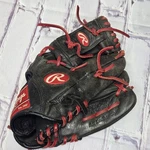 Rawlings Select Pro Lite 11.5" Baseball Glove Black Red Leather SPL150FL Rht. Fixed Price $22.10.