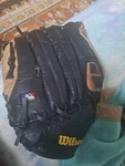 Wilson A244B 12" Baseball Glove Right Hand Throw. Fixed Price $20.00.