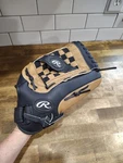 Rawlings SS14BR 14" Softball Glove Rsb Basket Web Leather Palm Black Tan. Fixed Price $20.00.