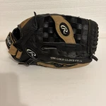 Rawlings PM2709RB 13" The Playmaker Softball Glove Rht Basket Web Black Brown. Fixed Price $26.99.