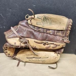 Rawlings GJ27 Bellows Web Softball Size Glove Right Hand Throw. Fixed Price $29.99.