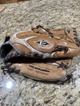 (2) Easton Rht Baseball Glove 1/2" 125FP (pre-owned) Nice Cpix. Fixed Price $24.00.