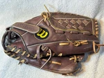 Wilson Left Hand Leather Baseball/softball Glove A9714-GOOD Condition. Fixed Price $24.85.