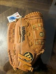 Wilson A1612 Elitel 13" Baseball Glove Left Hand Thhrow Tan Leather Factory New. Fixed Price $75.00.