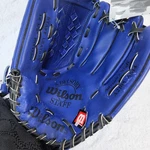 Wilson Advisory Staff A2105 AS14 12 1/2" Glove Mitt Lrht Blue W. Tag Scuffs Read. Fixed Price $24.99.