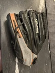 Spalding Competition Series SC4-B Black Leather Baseball Glove 12" Rht 42-459. Fixed Price $5.00.