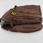 Wilson Optima Gold Series Og A2724 13" Softball Glove Brown Rht. Fixed Price $38.21.