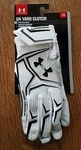 Under Armour Ua Yard Clutch Fit Batting Gloves 1265933 101 Small White Black Men. Fixed Price $26.99.