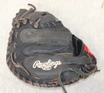 Rawlings D325BWCM 32.5" Baseball Catcher's Mitt Black Leather Lite Toe Rht. Fixed Price $41.84.