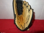 In Louisville Slugger Baseball Glove With Bruise Guard # FP1202P - Rht L64C. Fixed Price $29.99.