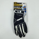 Franklin Sports 2ND Skinz Xt Adult Batting Gloves, Medium - Black/white. Fixed Price $20.74.