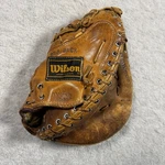 Wilson A2403 Pro-toe Catchers Mitt Rht Brown Leather Model Usa. Fixed Price $67.50.