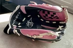 Easton Adjustable Strap T-ball Pink Baseball Glove Size 9.5 Fits (l) Hand. Fixed Price $14.00.