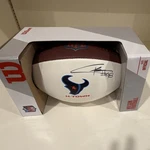 Wilson Official Nfl Houston Texans Autographed Football. Fixed Price $39.00.
