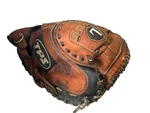 Louisville F205 Thick & Tough Fast-pitch Softball Catchers Mitt Right Throw. Fixed Price $110.00.