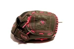Franklin Left Hand Ball Glove Unisex Ready To Play Gray Pink Formed Pock. Fixed Price $20.00.