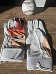 Warstic IK3 Pro Adult Medium Batting Gloves Sunset/dusk Color Red Orange. Fixed Price $34.99.