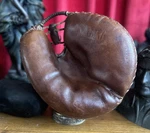 Vintage 1950S Yogi Berra Spalding Model 1441 Catcher's Mitt Glove Very Rare. Fixed Price $90.00.