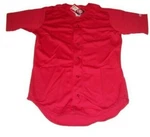 Rawlings Wkbds Scarlet Baseball Jersey Adult Medium. Fixed Price $8.95.