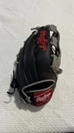 Rawlings Select Series 12.5 Baseball Glove Black Gray Leather WRS125HBGG. Fixed Price $65.00.