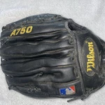 Wilson A750 Xlc 12 1/2 Black Baseball Glove A0750 Right Hand Throw. Fixed Price $25.00.