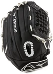 Mizuno Girls 12.5" Baseball Glove Black White Tartan Flex Web. Fixed Price $122.11.