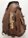 Vgc Rawlings P12BF 1/2 Leather Shell Baseball Glove. L-h Thrower.. Fixed Price $44.99.