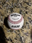 Wilson A1030 Official League Leather Baseballs Eleven New. Fixed Price $50.00.