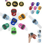 Electronic Finger Counter, Resettable Hand Tally, 5 Digit Number Lcd Elec.... Fixed Price $19.22.
