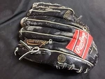 Rht Cal Ripken Jr Rawlings Leather Baseball Glove 10" RBG124B Basket Web. Fixed Price $9.00.