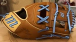 Marucci 11.5 Type Oxbow Series Glove-rht-adult-tan/blue-brand New/tags. Fixed Price $105.00.