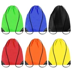 6PCS Drawstring Backpack - Gym Waterproof Bags Bulk Bac.... Fixed Price $12.33.