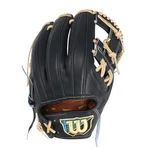 Wilson Staff Dual Pro Stock Infield Baseball Glove 11.75 Rht Japan Black Adult. Fixed Price $500.00.