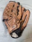 Easton EWX13 13" Leather Baseball Softball Glove Brown Black Padded Palm. Fixed Price $23.00.