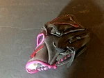 Mizuno Finch Softball Glove Rht Youth Black Pink Gpp 1005F1 Leather. Fixed Price $11.29.
