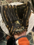 Rawling Model J2B Baseball Glove 11 Inch. Fits Right Hand. Fixed Price $17.00.