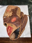 Rawlings 11.25" Dual Core Right-handed Baseball Glove Gold Elite GGE1125. Fixed Price $45.00.