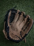 Rawlings 5 Finger Baseball Glove Mitt, Leather, 11 3/4" Left. Fixed Price $38.00.