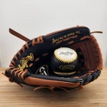 Rawlings Youth T-ball Baseball Glove PL950BT 9.5 Right Hand Throw W/train. Fixed Price $15.21.