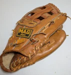 Mag Plus Baseball Glove Adult Rht MP-2997 Leather 12 1/2 Flex Action. Fixed Price $19.95.