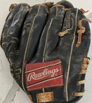 Rawlings Steve Avery RBG96TB Leather Baseball Glove Black Brown Basket-web. Fixed Price $21.00.