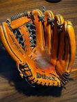 Wilson A2000 Pro Stock Japan Made Trapeze Web 12.5 Inches. Fixed Price $229.00.