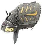 Nike Alpha Huarache Edge Rht Baseball Glove 11.75 Inch Basket Web Black Gold New. Fixed Price $65.97.